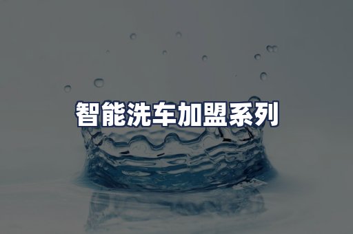 智能洗车加盟系列